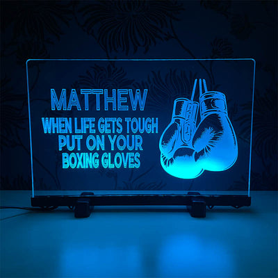 Ring Ready Boxer's Glow Sign