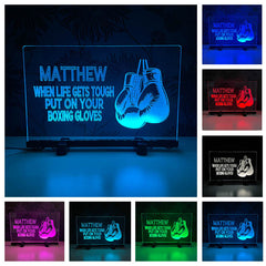 Ring Ready Boxer's Glow Sign