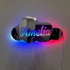 Personalised Mirror LED Wall Decor