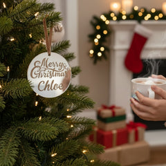 Personalised Christmas Tree Ornament