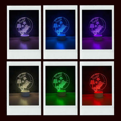 "Good Night" Personalised Lamp