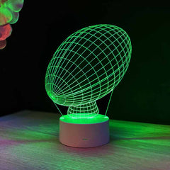 Rugby 3D illusion lamp