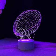 Rugby 3D illusion lamp